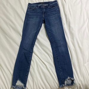 Abercrombie & Fitch harper low rise ankle jean